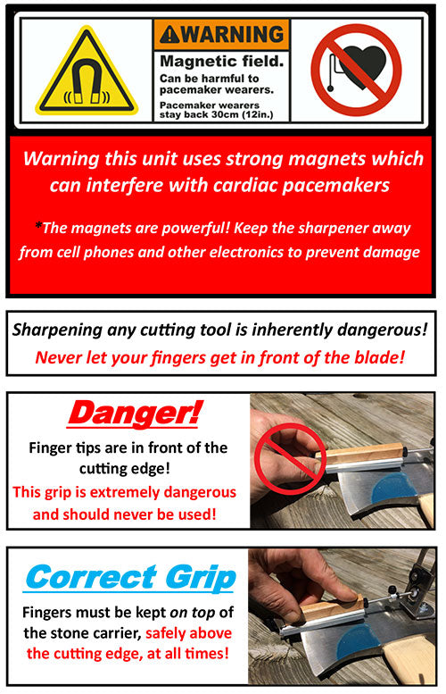 KME Axe Sharpening System Kit