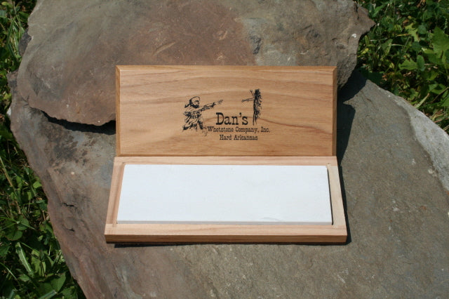 Medium-Fine Grit - Dan's Hard Arkansas Stone 6"x2"