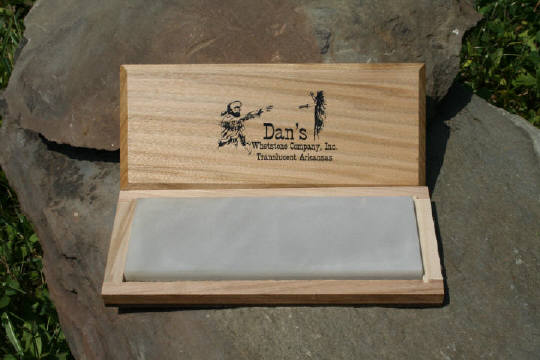 Super Fine Grit - Dan's Hard Translucent Arkansas Stone 6"x2"