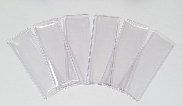 Plastic Sleeves - set of 6